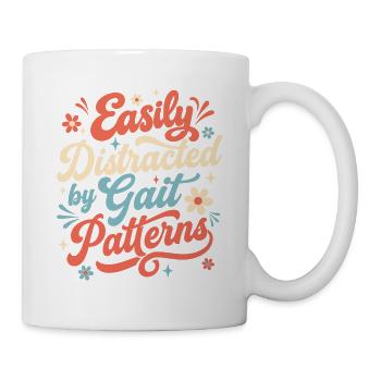 Leicht durch Gangmuster ablenken – Chiropraktikant - Tasse - Weiß - Rechts