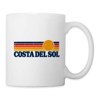 Costa del Sol - Spanien - Espana - Spain - Sommer - Tasse - Weiß - Rechts
