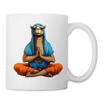 Yoga Kamel - Tasse - Weiß - Rechts