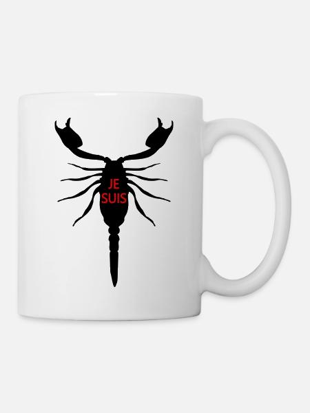 Ich bin Skorpion, Sternzeichen - Tasse - Weiß