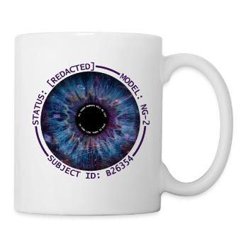 Tears in Rain - Tasse - Weiß - Rechts