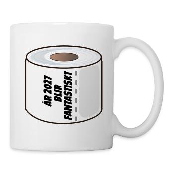 Toilettenpapier 2027 - Tasse - Weiß - Rechts