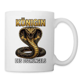 11% Kobra  - Tasse - Weiß - Rechts