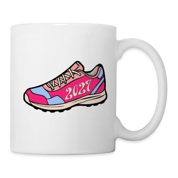 NEUJAHRESVORSÄTZE 2027 - Tasse - Weiß - Rechts