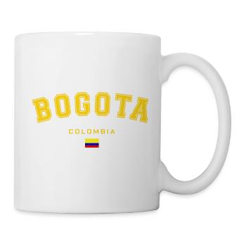 Bogota Colombia College Look - Tasse - Weiß - Rechts