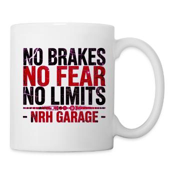 NRH Garage ohne Bremsen - Tasse - Weiß - Rechts