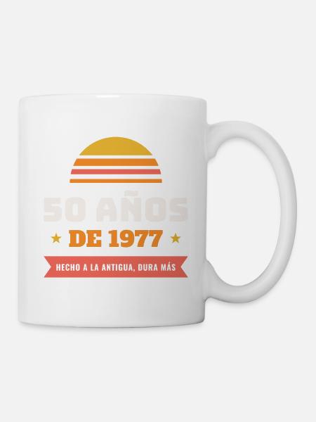 50 Jahre 1977 - Tasse - Weiß