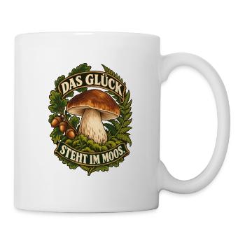 Moospilz Glücksbanner - Tasse - Weiß - Rechts