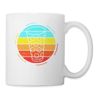 Schorle Riesling Pfalz Pfälzisch Pfälzer Pälzer - Tasse - Weiß - Rechts