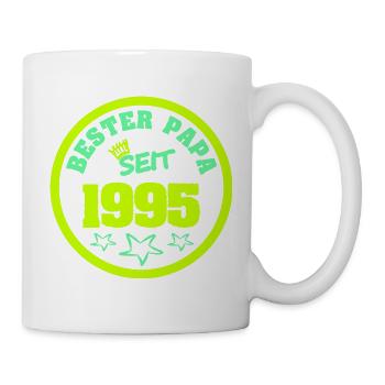 Papa 1995 - Tasse - Weiß - Rechts