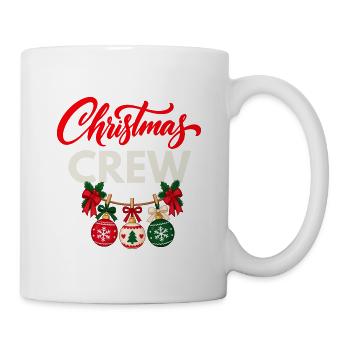 Weihnachts-Crew - Tasse - Weiß - Rechts