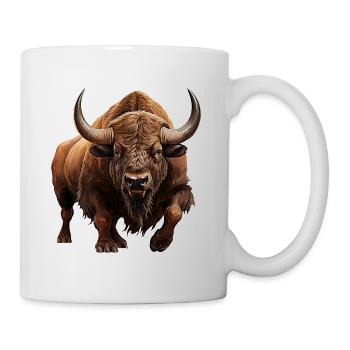 Auerochse - Tasse - Weiß - Rechts