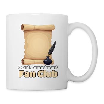 22nd Amendment Fan Club - Tasse - Weiß - Rechts