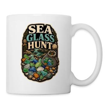 SEA GLASS HUNT - Tasse - Weiß - Rechts