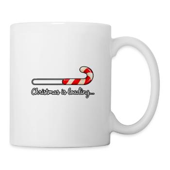 Christmas is loading – Weihnachten Loading Candy - Tasse - Weiß - Rechts