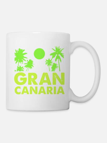 gran_canaria- - Tasse - Weiß