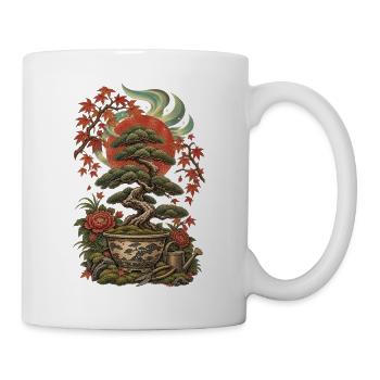 Japanische Bonsai Master Schnittscheren - Tasse - Weiß - Rechts