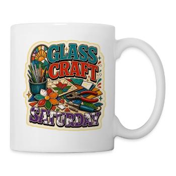 GLASS CRAFT SATURDAY - Tasse - Weiß - Rechts