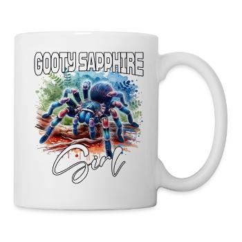 Gooty Saphir Tarantel Mädchen - Tasse - Weiß - Rechts