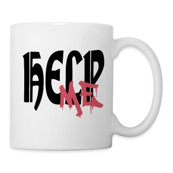 HelpMe - Tasse - Weiß - Rechts