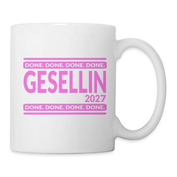 Gesellin 2027 - Tasse - Weiß - Rechts