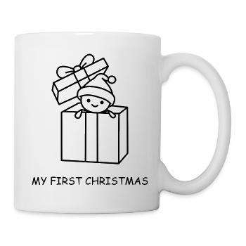 My First Christmas - Tasse - Weiß - Rechts