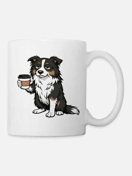 Australian Shepherd Aussie Aussiebesitzer Aussies - Tasse - Weiß