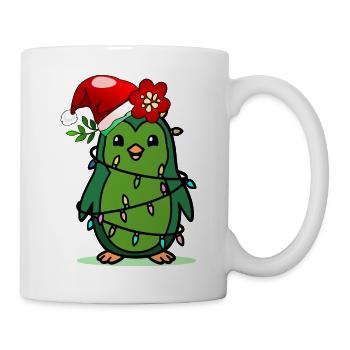 Christmas Kids Pinguin - Tasse - Weiß - Rechts