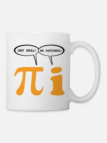 Sei realistisch Sei rational - Tasse - Weiß