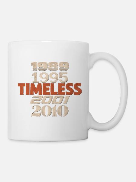 ZEITLOS — Generationen 1989–2010 - Tasse - Weiß