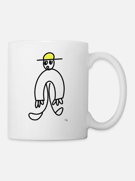 Oha Männchen / Holy Moly Man - Tasse - Weiß