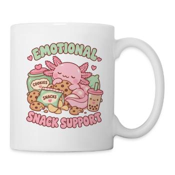 Emotionaler Snack Support - Tasse - Weiß - Rechts
