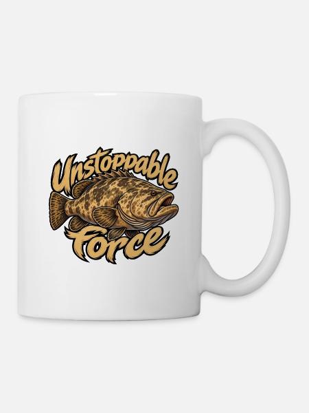 Asiatischer Löwe - Tasse - Weiß