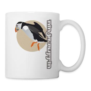 Ninja Puffin - Tasse - Weiß - Rechts