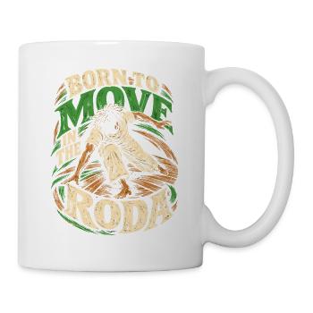 Capoeira Move In The Roda - Tasse - Weiß - Rechts