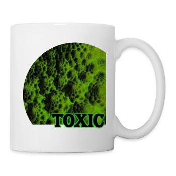 Toxisches, dunkles Romanesco - Tasse - Weiß - Rechts