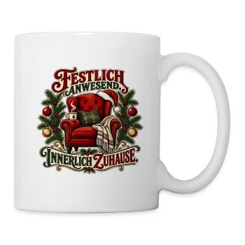 Innerlich zuhause - Tasse - Weiß - Rechts