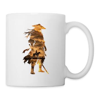 Samurai  - Tasse - Weiß - Rechts