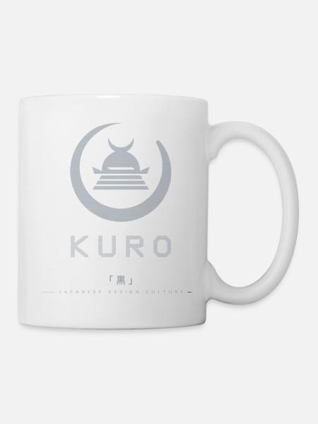 Kuro: Japanische Schwarz-Ästhetik - Tasse - Weiß