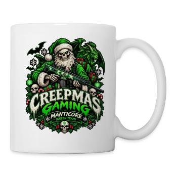 Creepmass Gaming: Manticore Green Team - Tasse - Weiß - Rechts