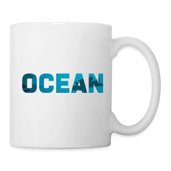 Ocean Tauchen Taucher Scuba Diving Unterwasser - Tasse - Weiß - Rechts