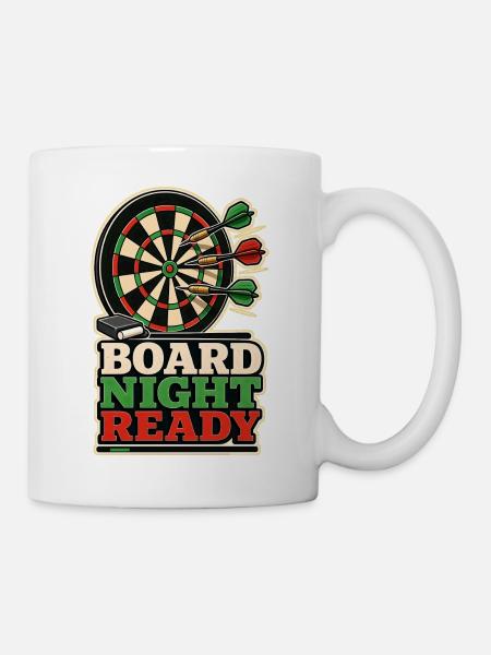 BOARD NIGHT READY - Tasse - Weiß