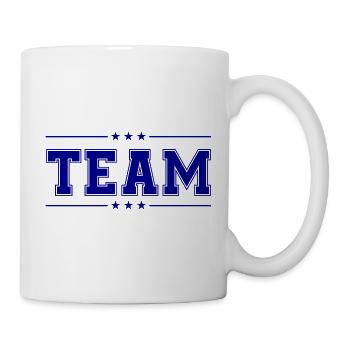 team_1 - Tasse - Weiß - Rechts