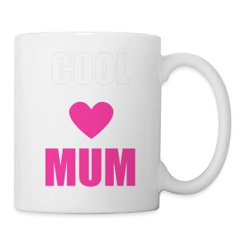 Bold Mum Herz-Tee - Tasse - Weiß - Rechts