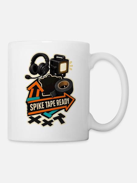 SPIKE TAPE READY - Tasse - Weiß