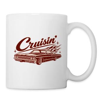 Cruisin’ Classic Car - Tasse - Weiß - Rechts