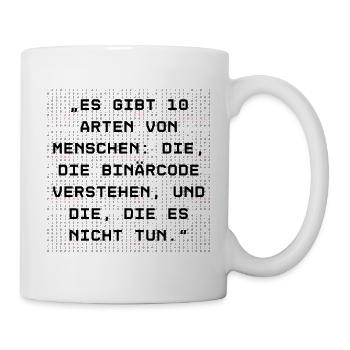 IT-Spezialisten & Programmierer - Tasse - Weiß - Rechts