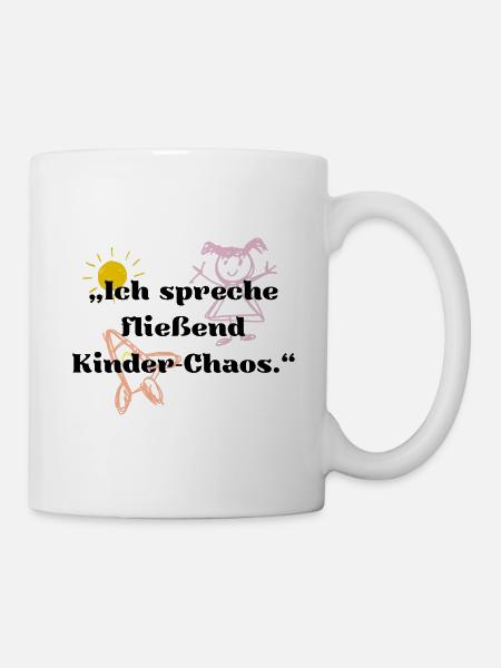 Kita für Erzieherin – Kindergarten Spruch - Tasse - Weiß