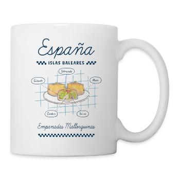 Mallorquinische Empanadas - Tasse - Weiß - Rechts