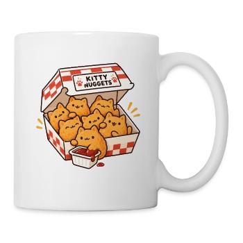Kitty Nuggets Box - Tasse - Weiß - Rechts